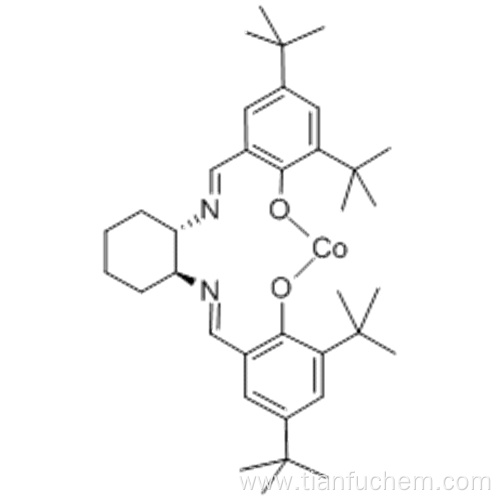 (S,S)-(+)-N,N'-BIS(3,5-DI-TERT-BUTYLSALICYLIDENE)-1,2-CYCLOHEXANEDIAMINO-COBALT(II) CAS 188264-84-8